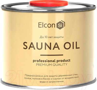 Защитно-декоративный состав Elcon Sauna Оil - фото