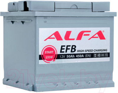 Автомобильный аккумулятор ALFA battery EFB R