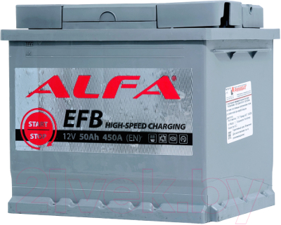 Автомобильный аккумулятор ALFA battery EFB R