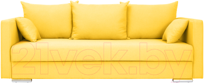 Диван KRONES Эллада мод. 2 (велюр желтый) - фото