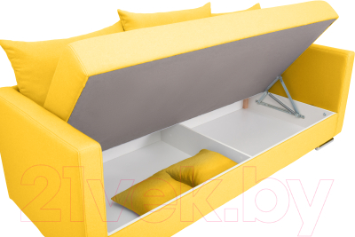 Диван KRONES Эллада мод. 2 (велюр желтый)