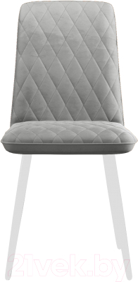 Стул DikLine 205 (B22 серый/ножки белые)