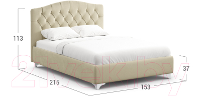 Полуторная кровать Moon Family 1157 / К003185