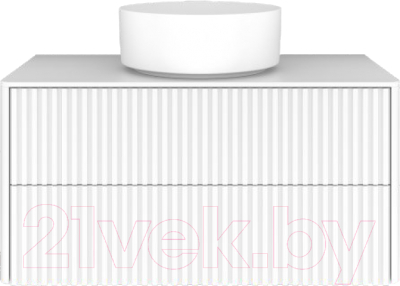 Тумба под умывальник Shtabe Gross 800 6072 (RAL 9003/RAL 9003) - фото