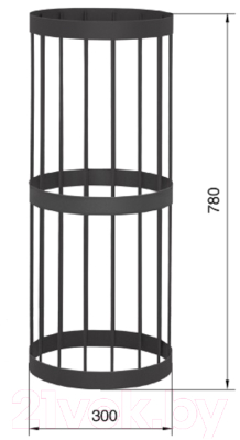 Сетка для печи Везувий Стандарт Ø 300