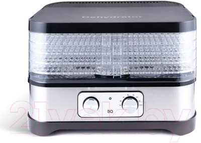 Сушилка для овощей и фруктов BQ FD1000 (черный/сталь)