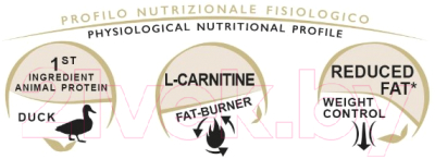 Сухой корм для кошек Unica Classe для взрослых стерилизованных кошек утка (1.5кг)