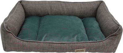 Лежанка для животных Кот и Пёс Европа №2 / Л6646М-Х (серый) - фото