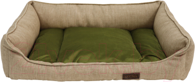 Лежанка для животных Кот и Пёс Европа №3 / Л7656М-Х (коричневый) - фото