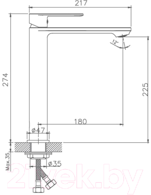 Смеситель Haiba HB11590-7