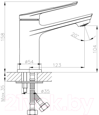 Смеситель Haiba HB10595