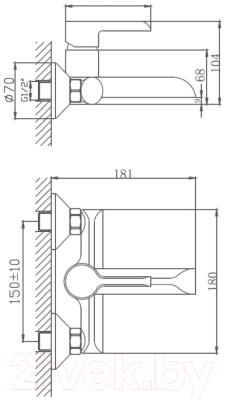 Смеситель Haiba HB60805-7