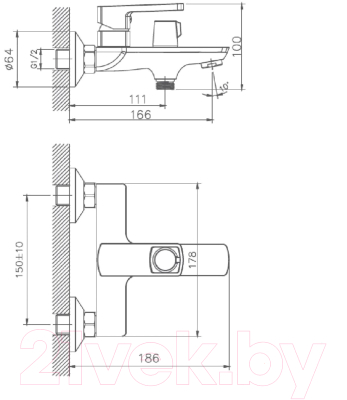Смеситель Haiba HB60176
