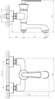 Смеситель Haiba HB60181-5