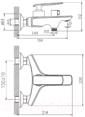 Смеситель Haiba HB60548-7