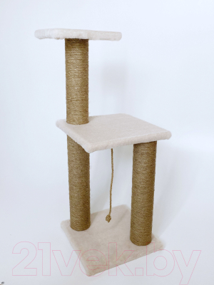 Комплекс для кошек Kogtik Триола с двумя полками / тбд