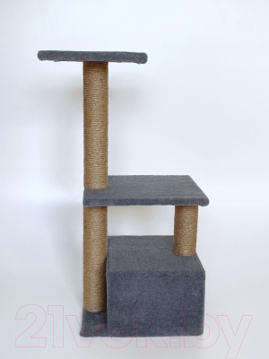 Комплекс для кошек Kogtik Куантро с домиком / ксд