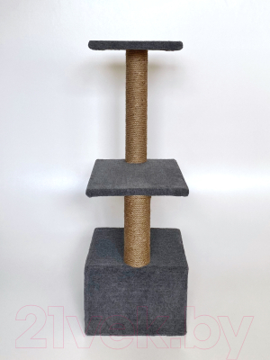 Комплекс для кошек Kogtik Куантро с домиком / ксд