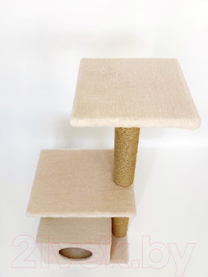 Комплекс для кошек Kogtik С домиком / кбд