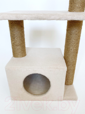 Комплекс для кошек Kogtik С домиком / кбд