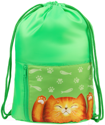 Мешок для обуви Мульти-пульти Lazy Cat / МО_45944 - фото