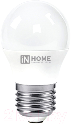Лампа INhome LED-Шар-VC / 4690612020525 - фото