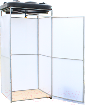 Душ для дачи КомфортПром Без тамбура + бак с подогревом / 10014158 - фото