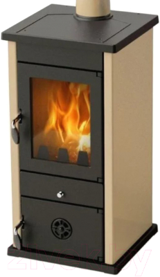 Печь отопительно-варочная MBS Vesta Eco (кремовый) - фото