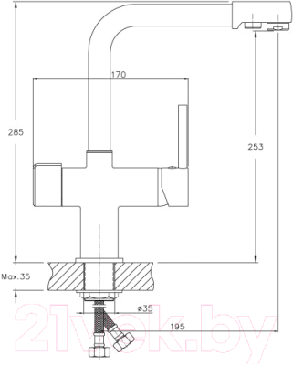 Смеситель Haiba HB70088-8