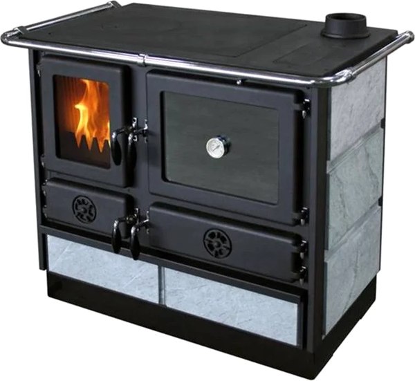 Печь отопительно-варочная MBS Magnum Plus 4D D S с плитой R - фото