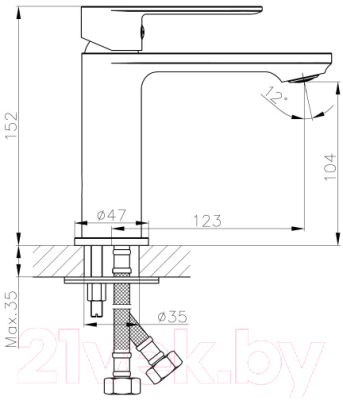 Смеситель Haiba HB10590