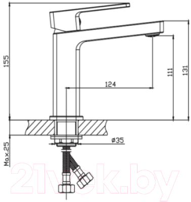 Смеситель Haiba HB10615