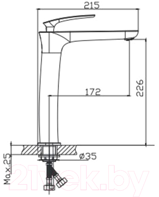 Смеситель Haiba HB11616