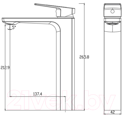 Смеситель Haiba HB11810