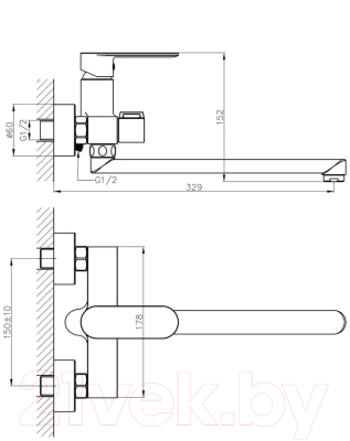 Смеситель Haiba HB22590-7