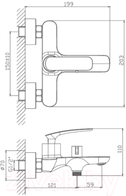 Смеситель Haiba HB60616