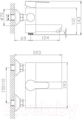 Смеситель Haiba HB60801