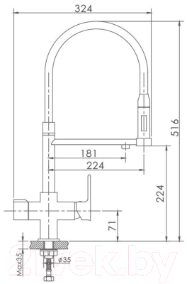 Смеситель Haiba HB76854