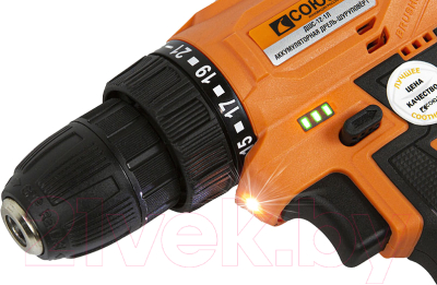 Аккумуляторная дрель-шуруповерт СОЮЗ ДШС-14-1Л