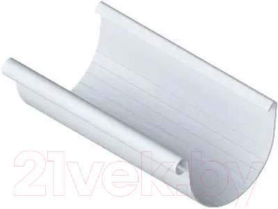 Желоб водостока Альта-профиль ПВХ - фото