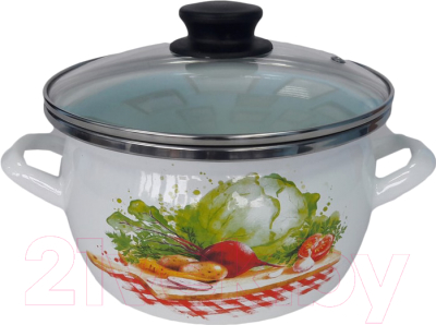 Кастрюля Сантэкс Овощи 1-2430112 - фото