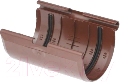 Соединитель желобов Альта-профиль ПВХ - фото