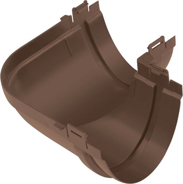 Угол желоба Альта-профиль Стандарт ПВХ У 90 градусов - фото