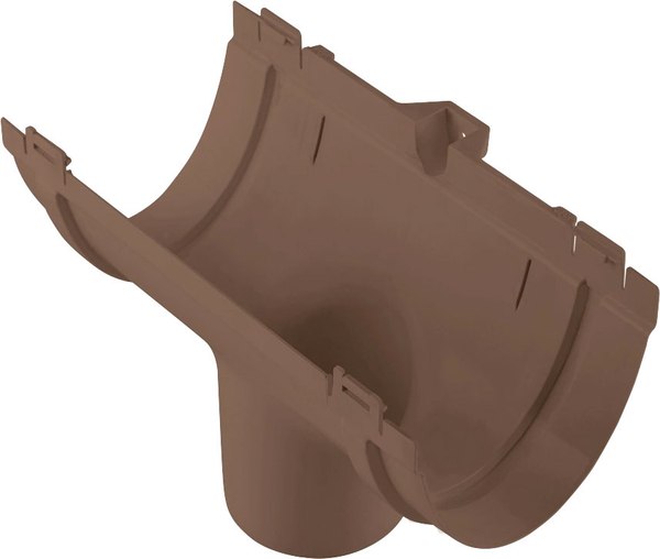 Воронка водосточная Альта-профиль Стандарт ПВХ У 74мм - фото