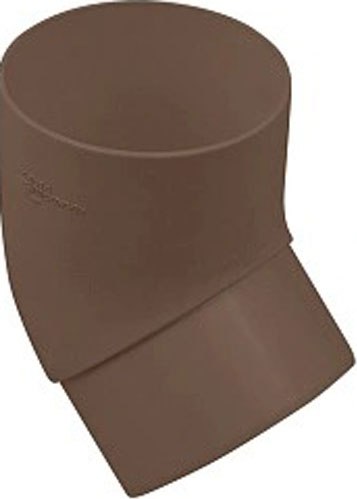 Колено трубы водосточной Альта-профиль Стандарт ПВХ У 67 градусов - фото