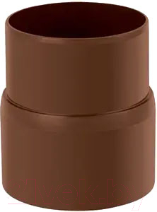 Муфта водосточная Альта-профиль Стандарт ПВХ У - фото