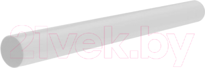 Труба водосточная Альта-профиль ПВХ с муфтой - фото