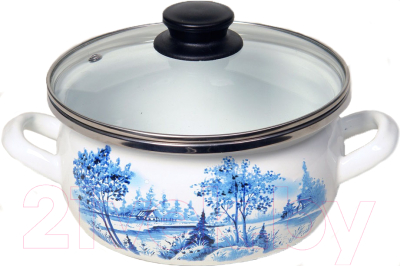 Кастрюля Сантэкс Гжель 1-2440112 - фото