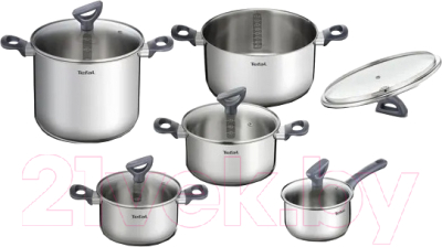 Набор кастрюль Tefal Daily Cook G712SA55 - фото