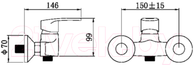 Смеситель Potato P20216